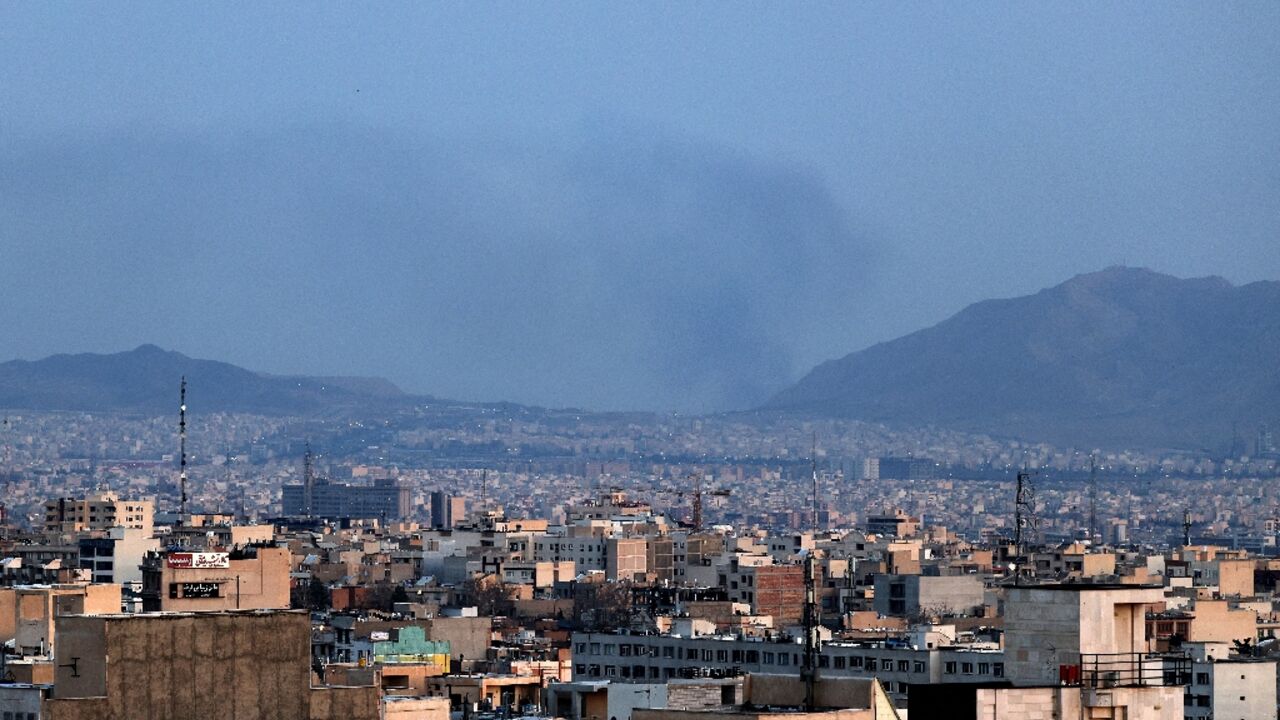 Tehran was among the Middle East cities reeling from explosions and air raids