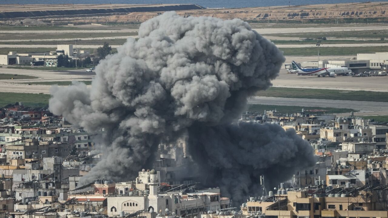 Israeli strikes have hit targets in Lebanon including in the capital Beirut