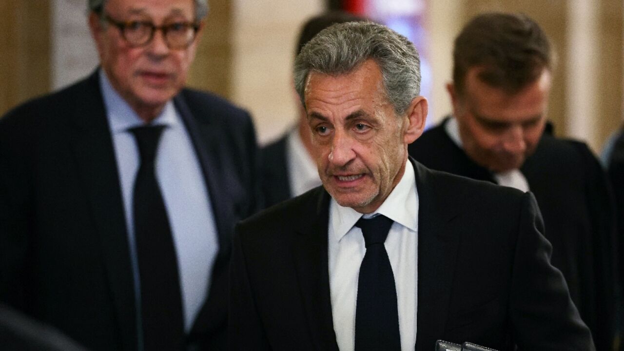 
Former French president Nicolas Sarkozy was last year found guilty of seeking to acquire funding from Muammar Gaddafi's Libya for the campaign that saw him elected