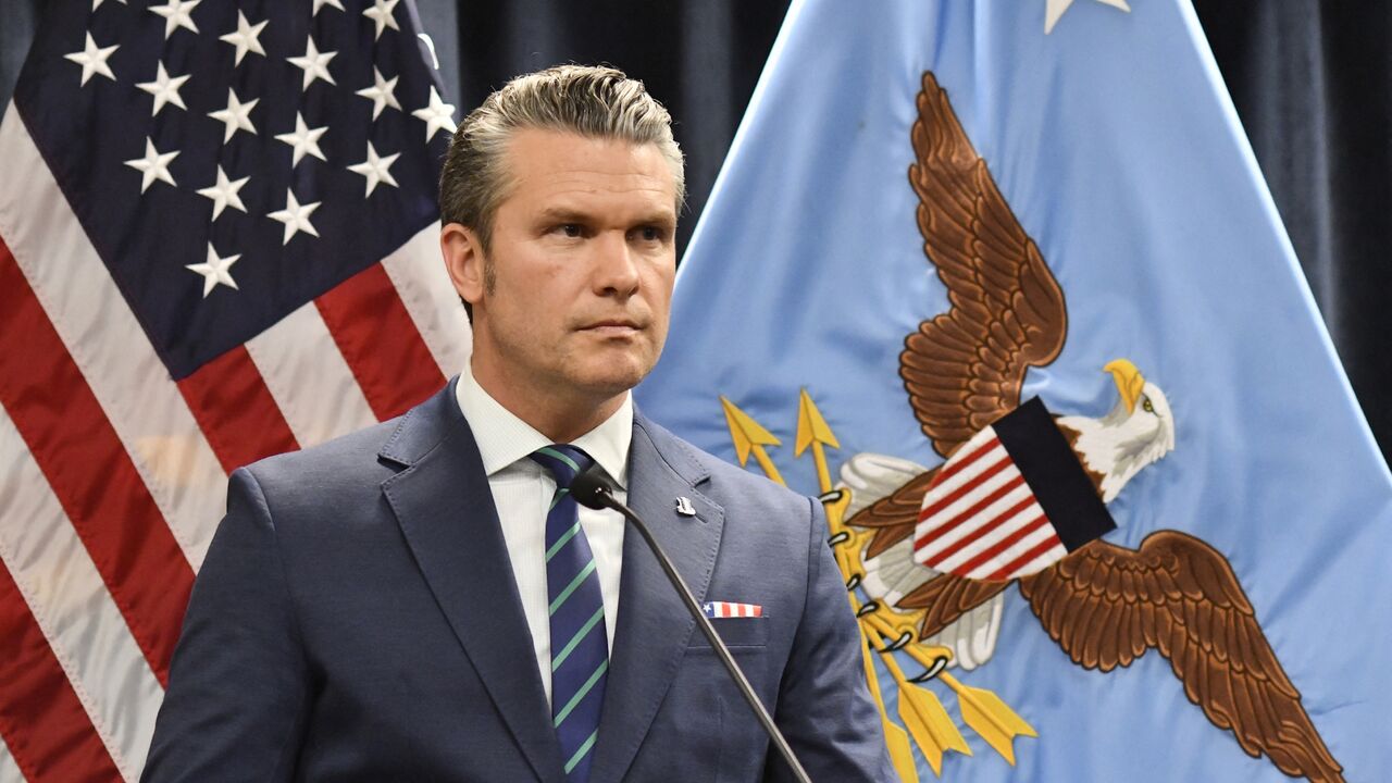 US Secretary of Defense Pete Hegseth