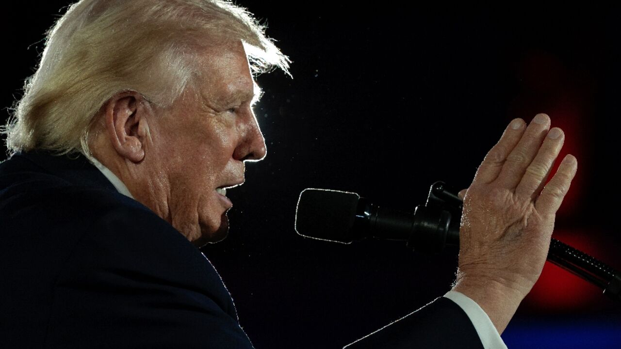 Trump, whose daily statements have swung wildly from threatening to conciliatory, said talks to end the war were ongoing with Iran