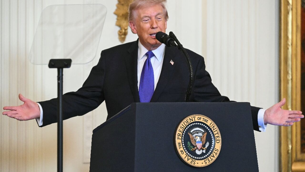 US President Donald Trump