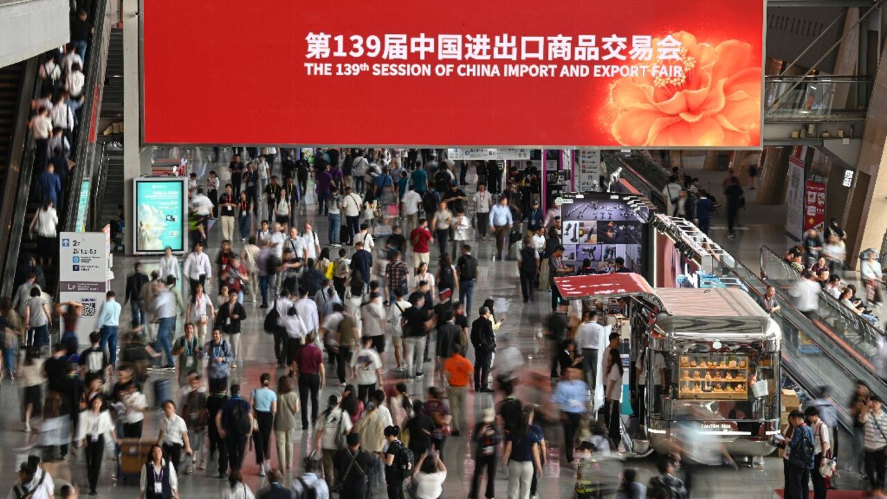 Suppliers and buyers at the opening day of the Canton Fair in Guangzhou told AFP that the Iran war has pummelled orders and led to price hikes
