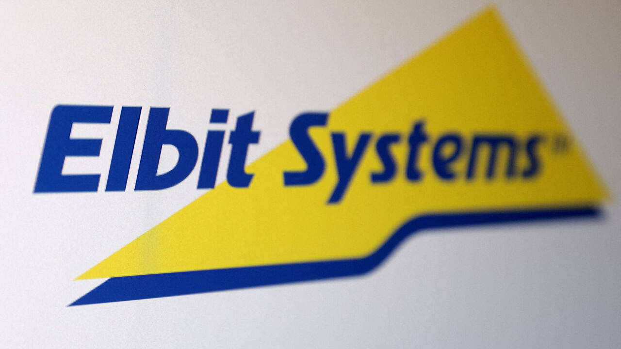 Elbit Systems logo is seen in this illustration taken July 26, 2025. REUTERS/Dado Ruvic/Illustration