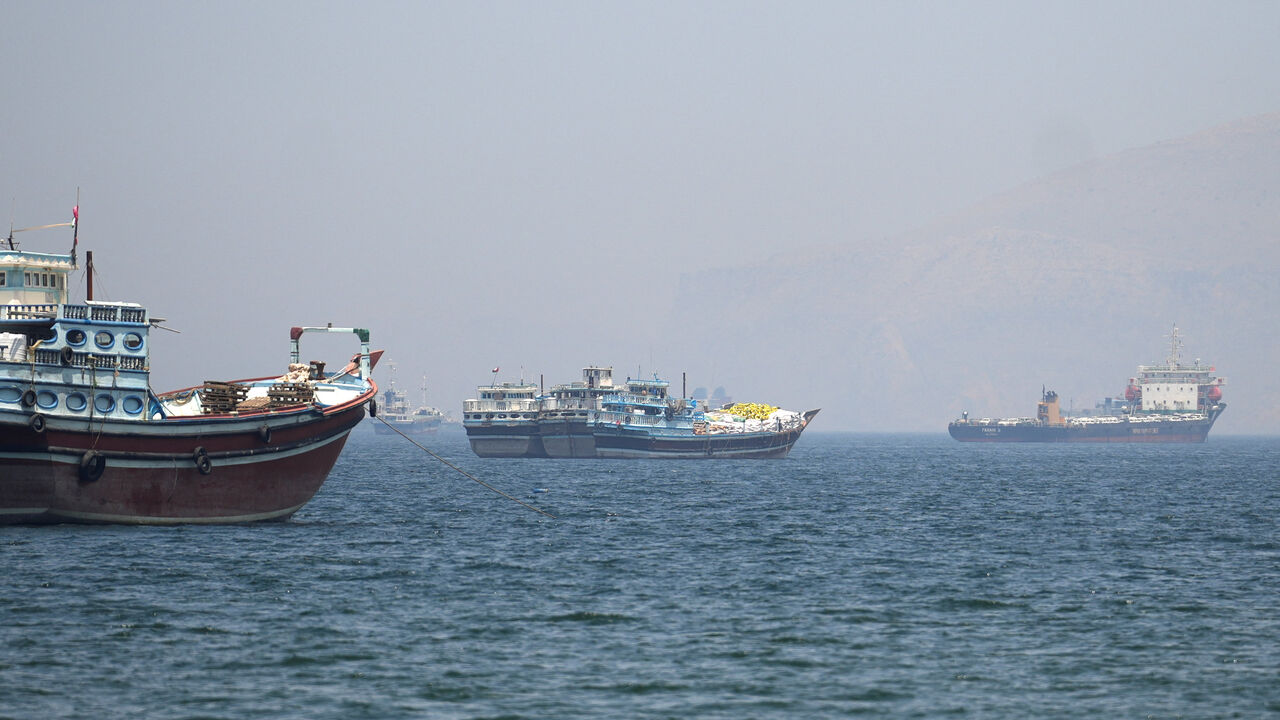 Ships and boats in the Strait of Hormuz, Musandam, Oman, April 29, 2026. REUTERS/Stringer