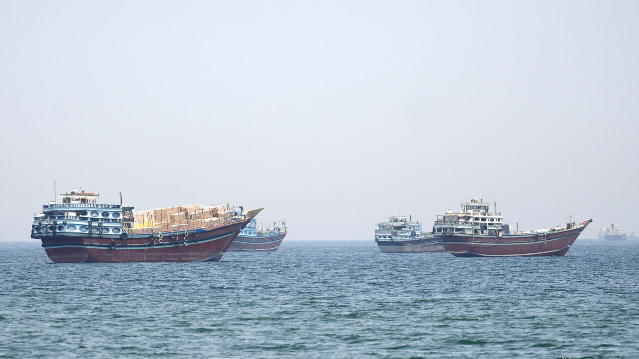 Ships and boats in the Strait of Hormuz, Musandam, Oman, April 29, 2026. REUTERS/Stringer