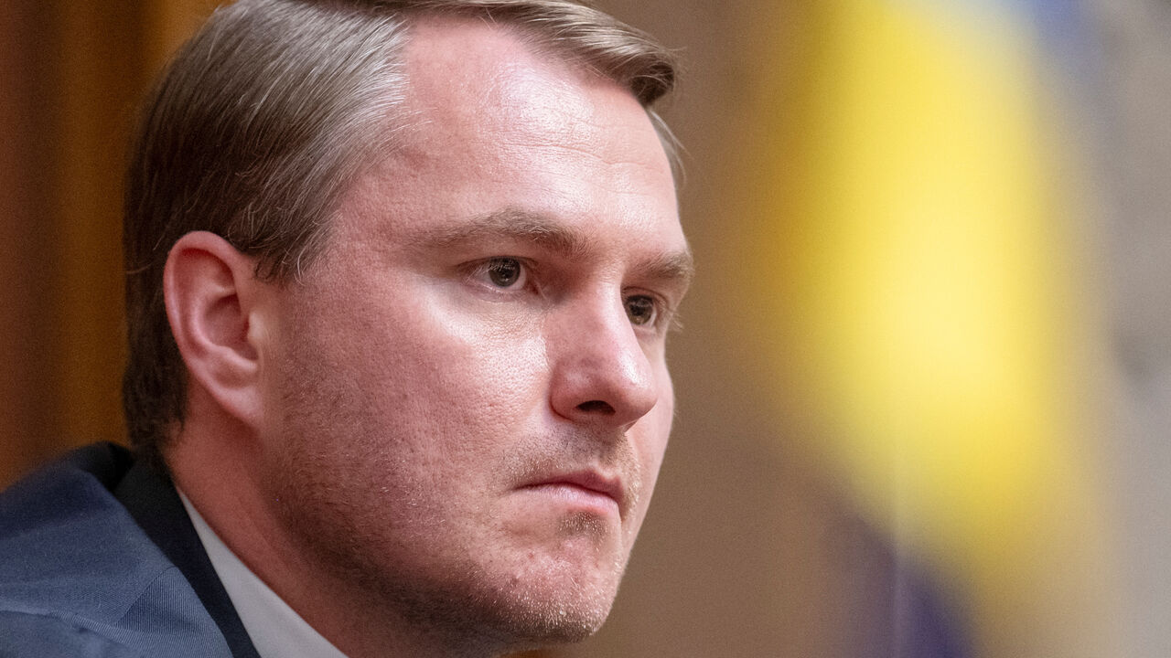 Newly appointed Prosecutor General of Ukraine Ruslan Kravchenko attends a session of Ukrainian parliament, amid Russia's attack on Ukraine, in Kyiv, Ukraine June 17, 2025. REUTERS/Andrii Nesterenko