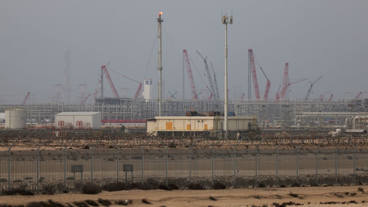  picture of Qatar Energy's operating facilities on March 3, 2026, in Ras Laffan Industrial City, Qatar. 