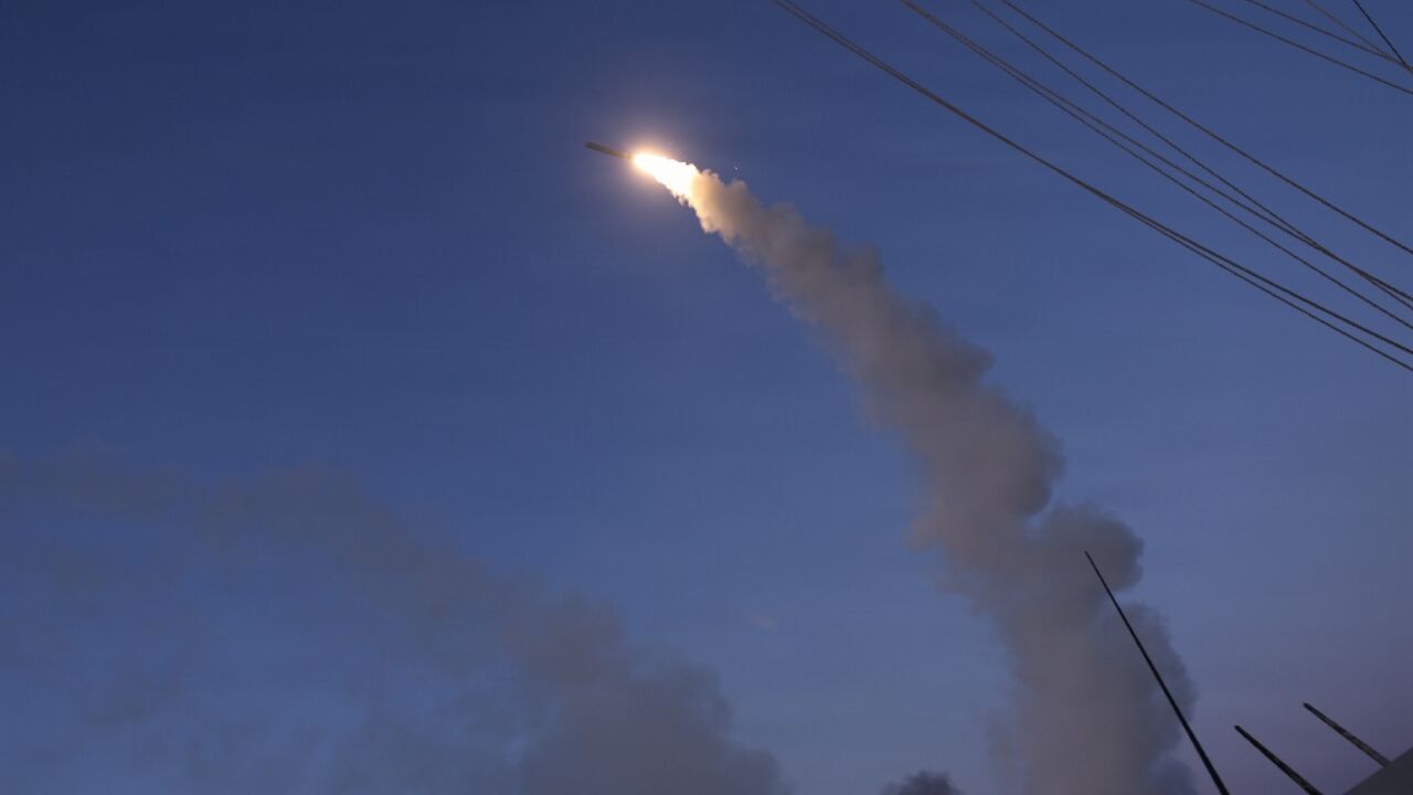 Arleigh Burke-class guided-missile destroyer USS Thomas Hudner (DDG 116) fires a Tomahawk land attack missile, while underway, in support of Operation Epic Fury in March 2026