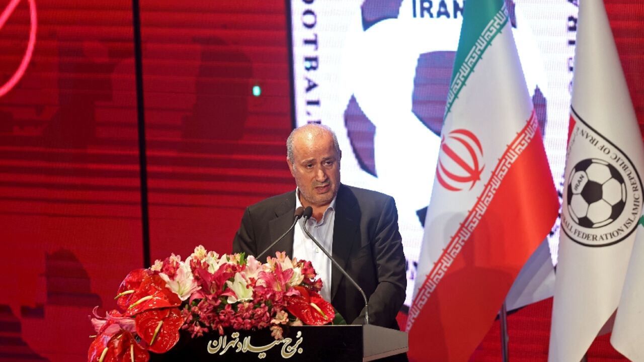 Like many leaders in Tehran, President of the Iranian Football Federation Mehdi Taj is a former member of the Islamic Revolutionary Guard Corps (IRGC)