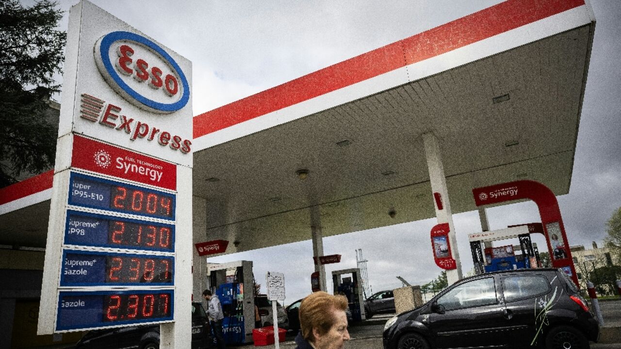 A petrol station in Toulouse, France, this month. Consumers worldwide are banking on a drop in fuel prices with the Iran ceasefire