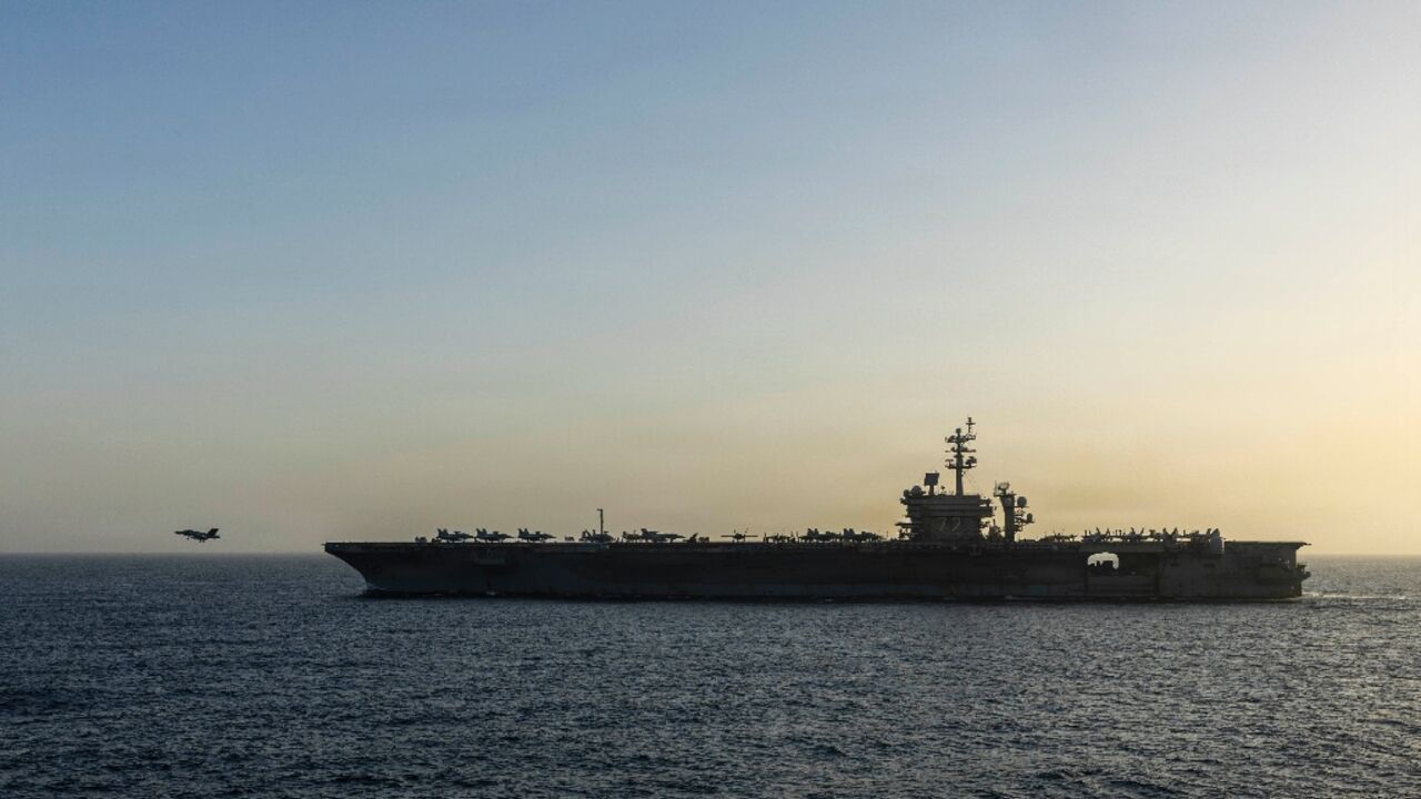 President Donald Trump said that a US naval blockade against Iran could last months