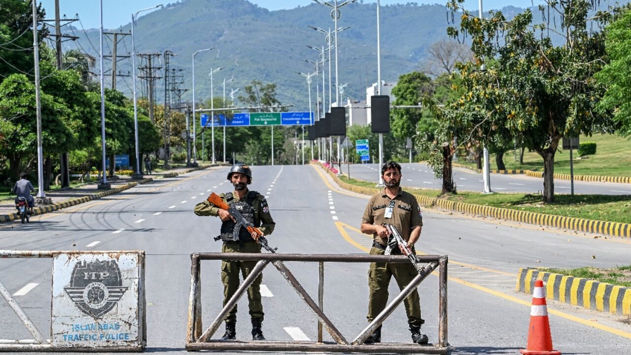 Security had been visibly stepped up in Islamabad ahead of the expected US-Iran talks