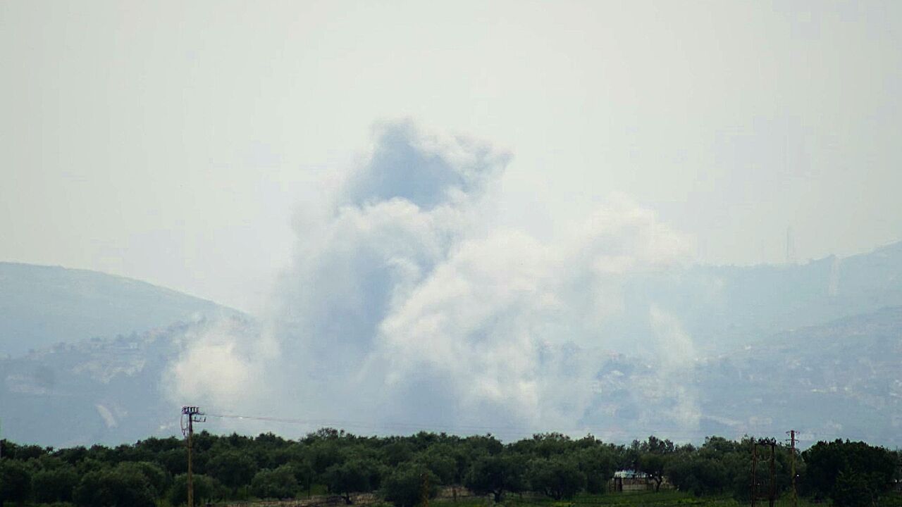 An Israeli air strike targeted southern Lebanese Lebanon on Friday 