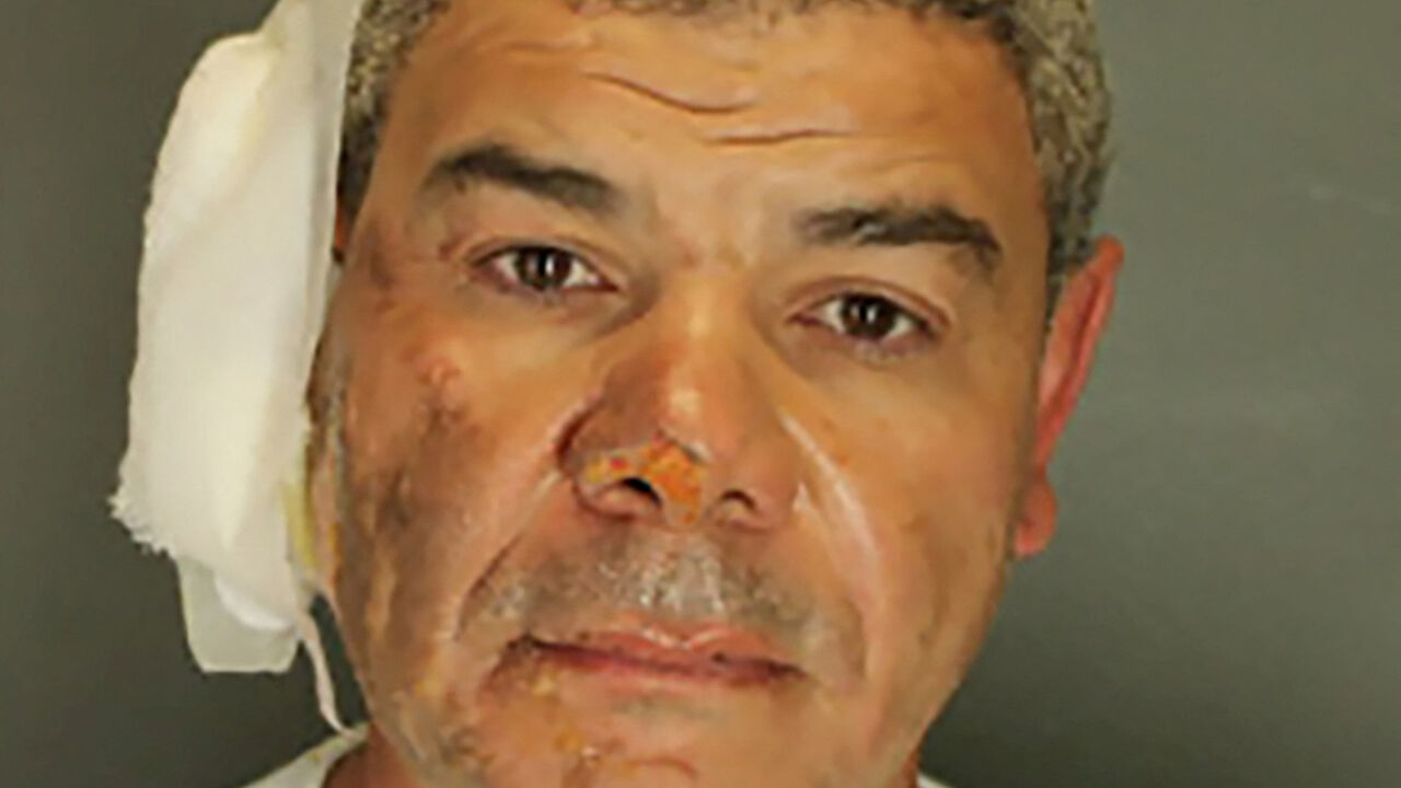 Boulder attack suspect Mohamed Sabry Soliman poses for a jail booking photograph after his arrest in Boulder, Colorado, U.S. June 2, 2025. Boulder Police Department/Handout via REUTERS