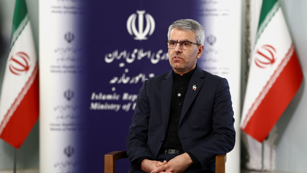 Iran's Foreign Ministry spokesman Esmaeil Baghaei attends an interview, amid the U.S.-Israeli conflict with Iran, in Tehran, Iran, April 5, 2026. Majid Asgaripour/WANA (West Asia News Agency) via REUTERS