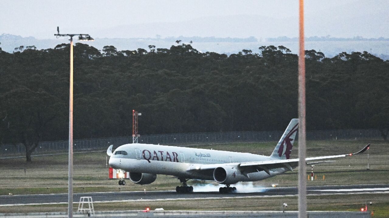 A group of Australian women linked to Islamic State jihadists in  Syria landed on a flight from Doha to Melbourne