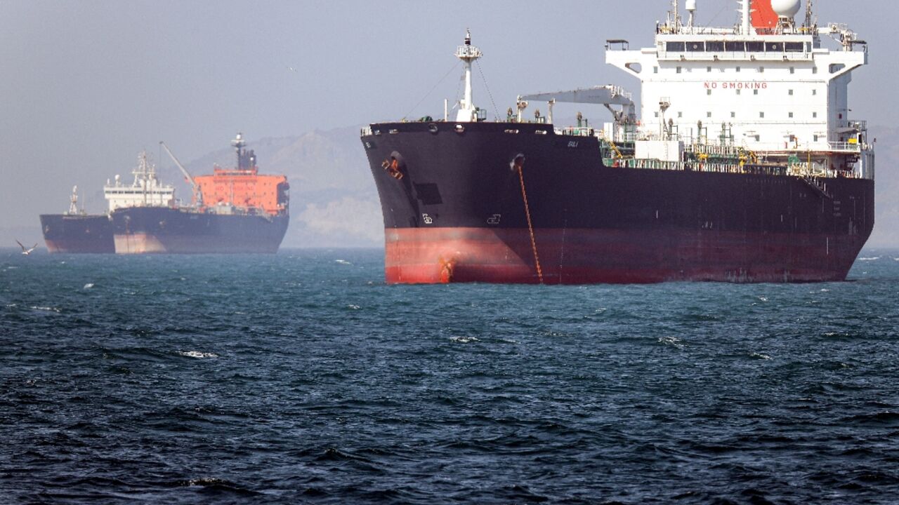 Iran's Revolutionary Guards denied any commercial ships had crossed the Strait of Hormuz