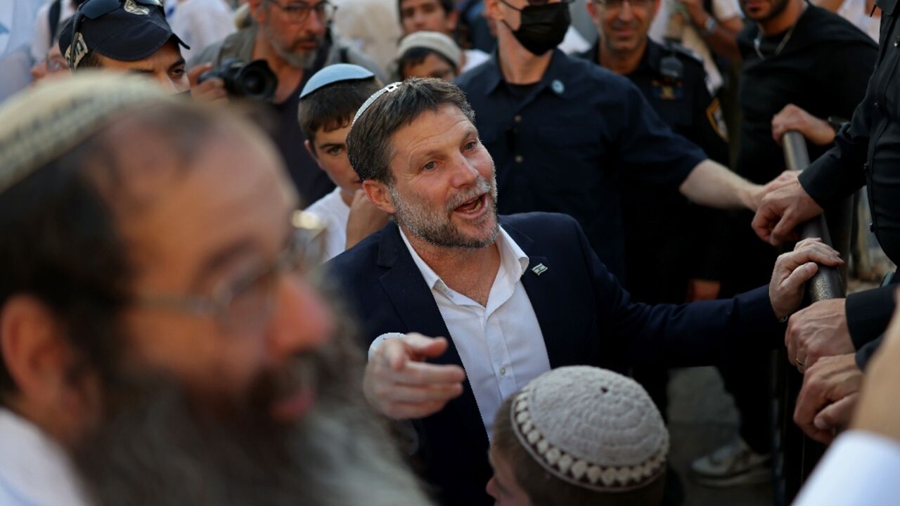 Israel's Finance Minister Bezalel Smotrich said he would force the evacuation of a Palestinian community in the occupied West Bank after hearing that he was to be targeted by an ICC arrest warrant 