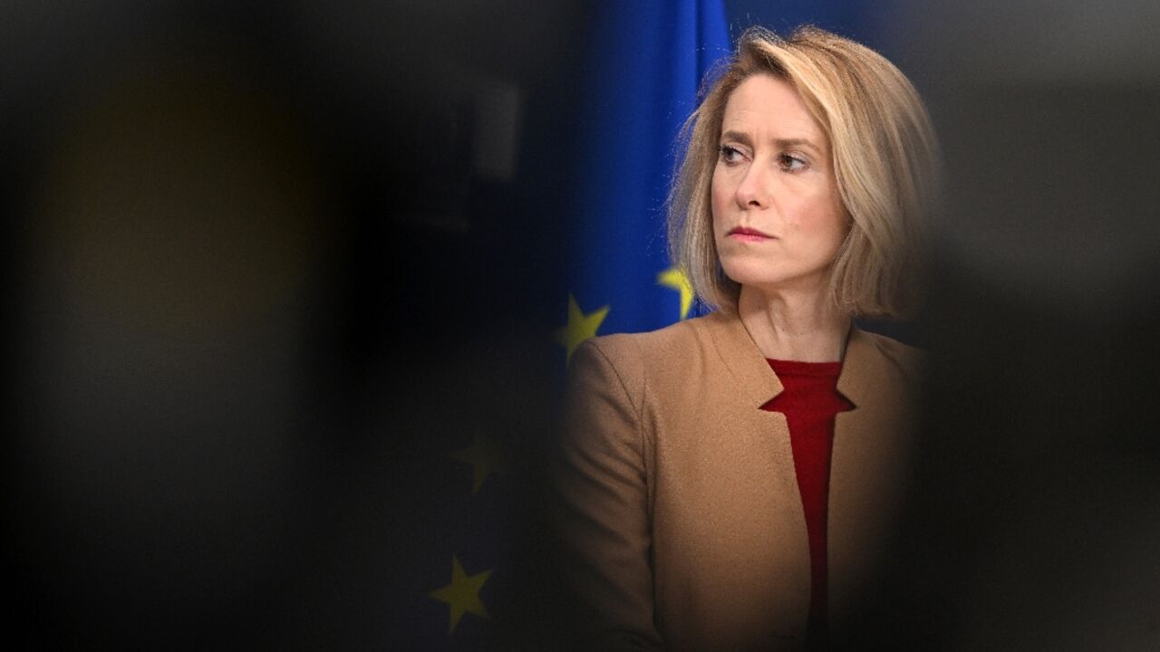 The EU's top dipomat Kaja Kallas said it was 'high time' to break the deadlock