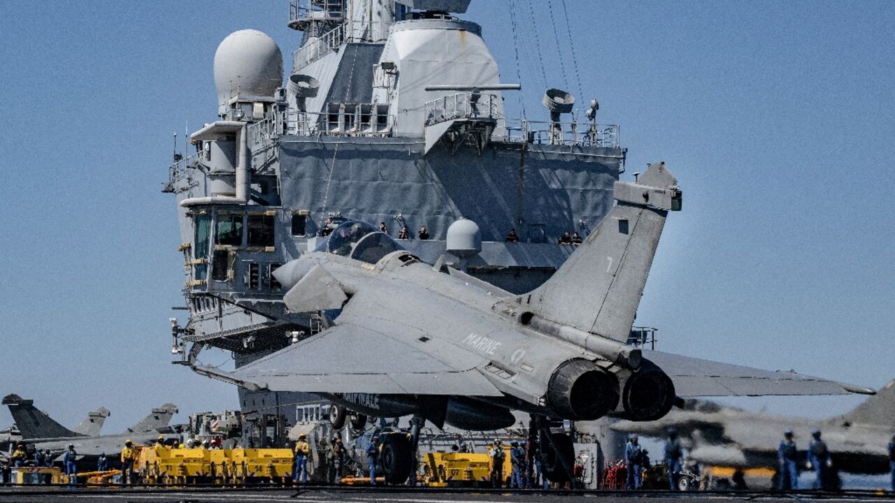 In early March, the Charles de Gaulle was redirected to the eastern Mediterranean