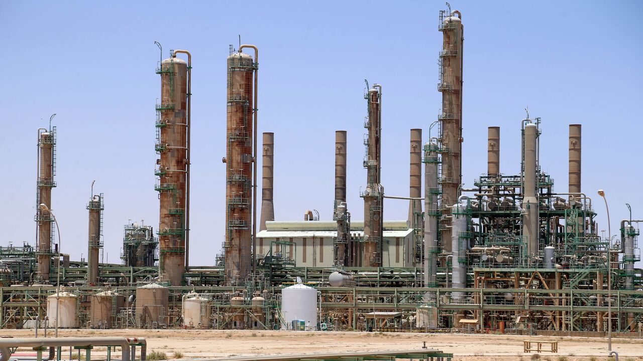 An oil refinery in the northern Libyan town of Ras Lanuf, June 3, 2020.