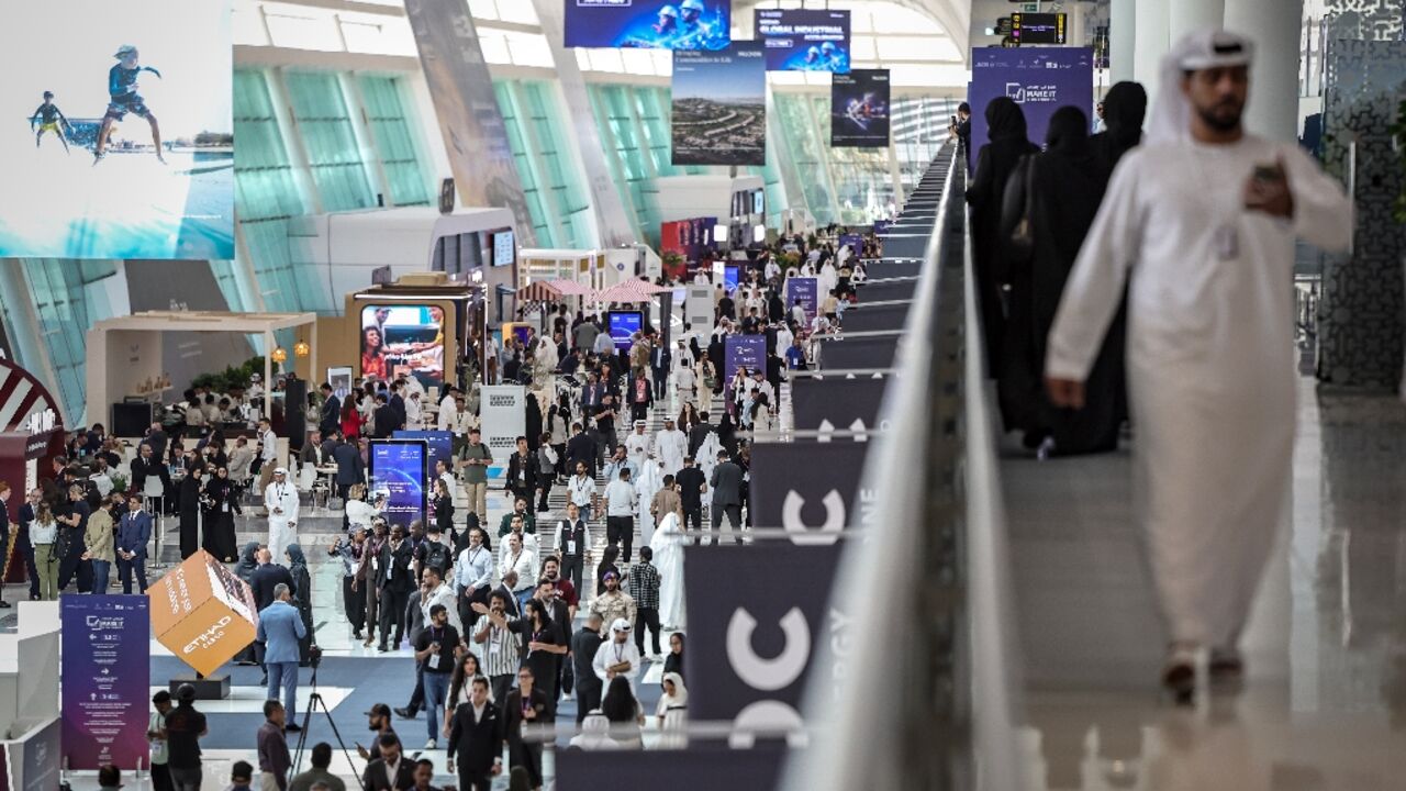 The UAE wants to project a return to normality, having been the most targeted country during the Middle East war