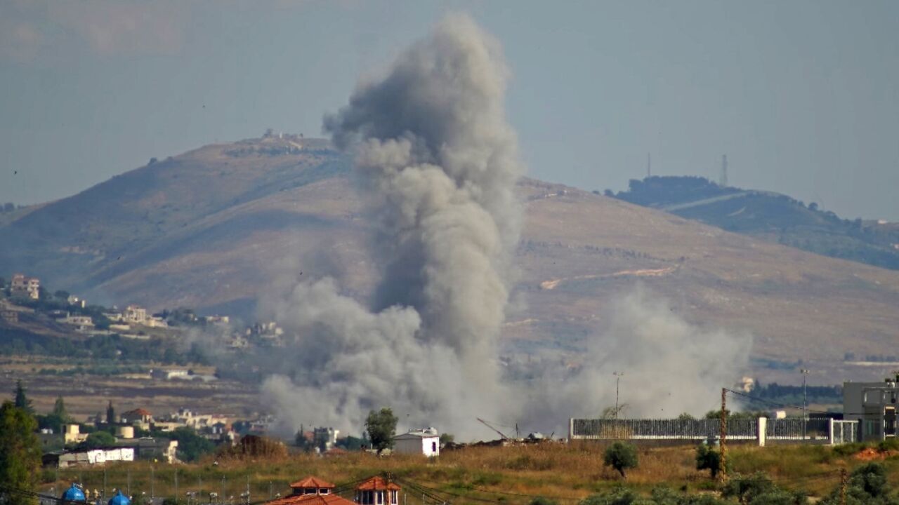 An AFP photojournalist near Nabatieh saw smoke rising from Kfar Tebnit, which was not included in the evacuation warnings