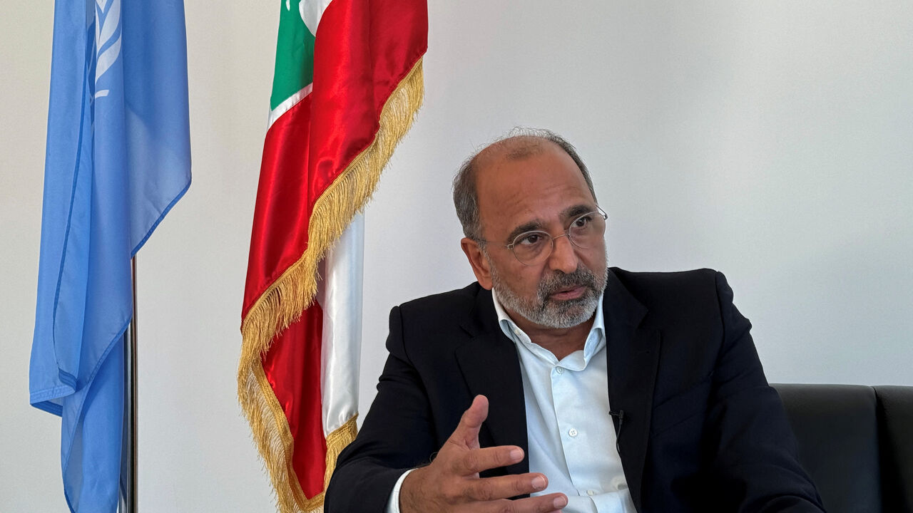 Imran Riza, UN Resident and Humanitarian Coordinator, attends an interview with Reuters in Beirut, Lebanon October 3, 2024. REUTERS/Ahmad Al-Kerdi