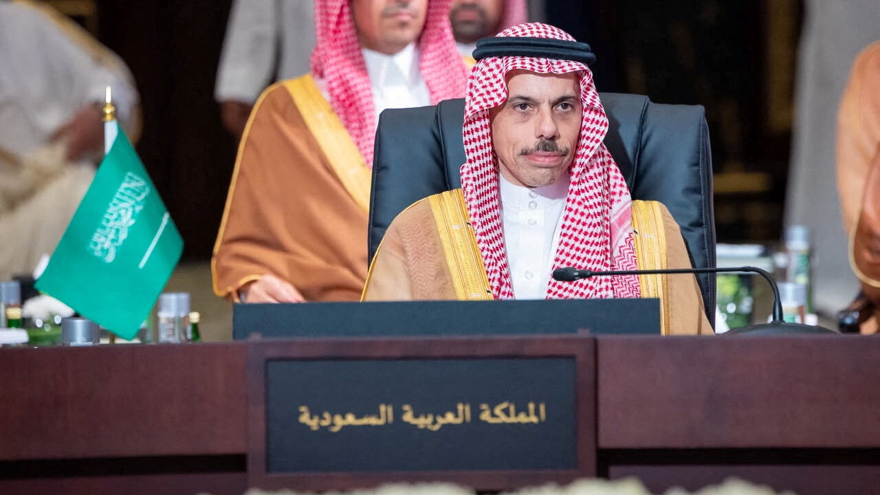 Saudi Foreign Minister Prince Faisal bin Farhan Al Saud during the 167th Meeting of the Gulf Cooperation Council Ministerial Council in Manama, Bahrain, June 10, 2026. Saudi Press Agency/Handout via REUTERS