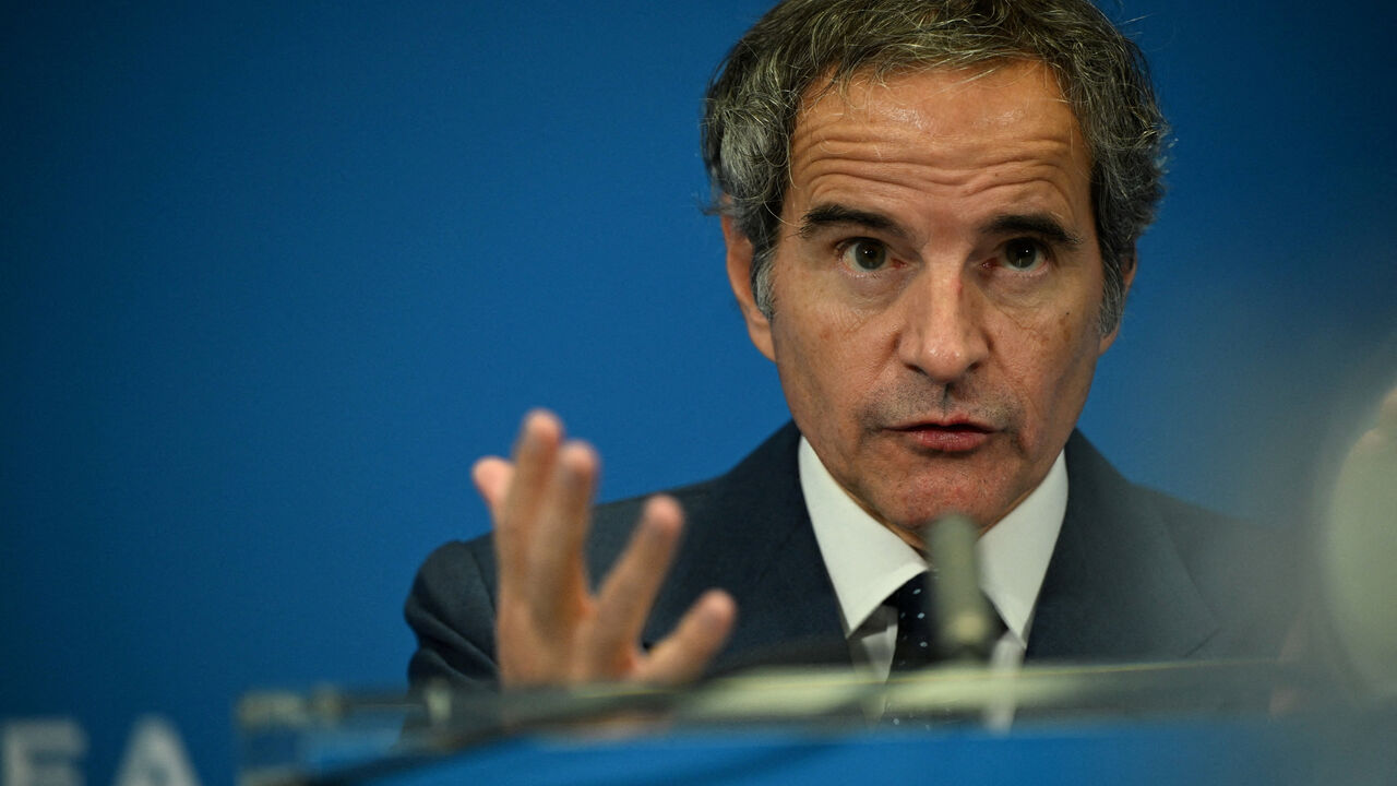 International Atomic Energy Agency (IAEA) Director General Rafael Grossi speaks to the media on the sidelines of a meeting of the IAEA Board of Governors in Vienna, Austria, June 5, 2026. REUTERS/Elisabeth Mandl/File Photo
