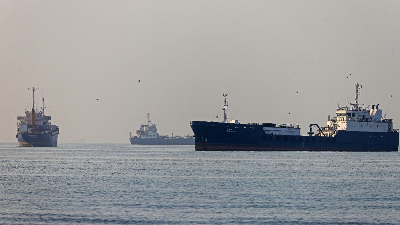 Hundreds of tankers and cargo ships have been stranded in the Gulf, choking off global oil and gas supplies