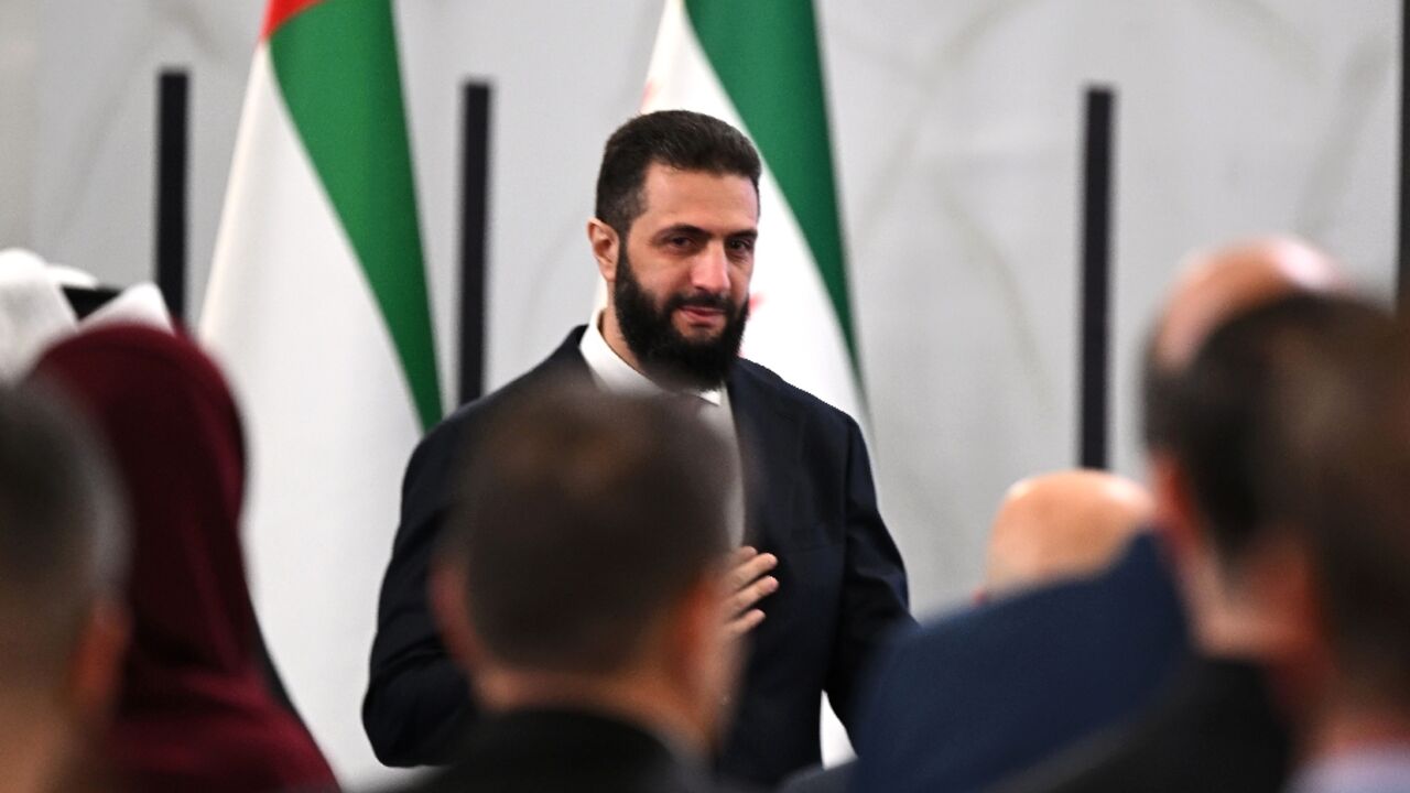 'We are looking for economic channels between Lebanon and Syria, not military ones,' Sharaa said