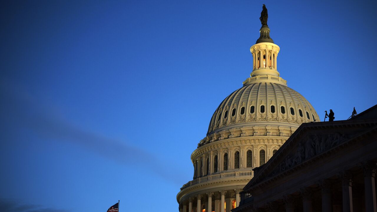 Snipers set up their positions above of the US Capitol on Feb. 24, 2026 in Washington, DC. 