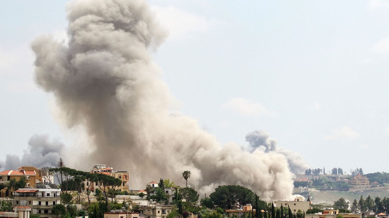 Smoke rises from the sites of Israeli airstrikes in the southern city of Nabatieh on June 2, 2026. Israel's growing offensive in Lebanon, including heavy bombardment and its deepest ground invasion in two decades, has threatened to scupper a ceasefire in the wider Middle East war between the United States and Iran. (Photo by Abbas Fakih / AFP via Getty Images)