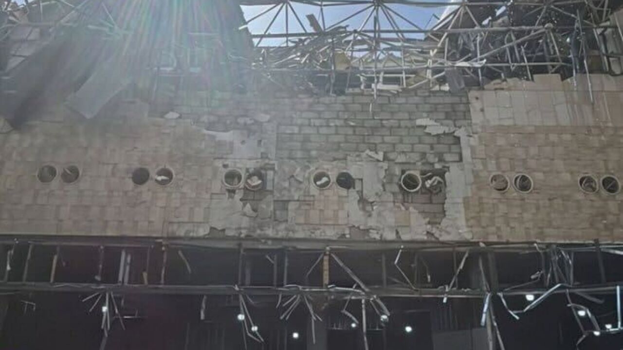 Kuwait airport damage