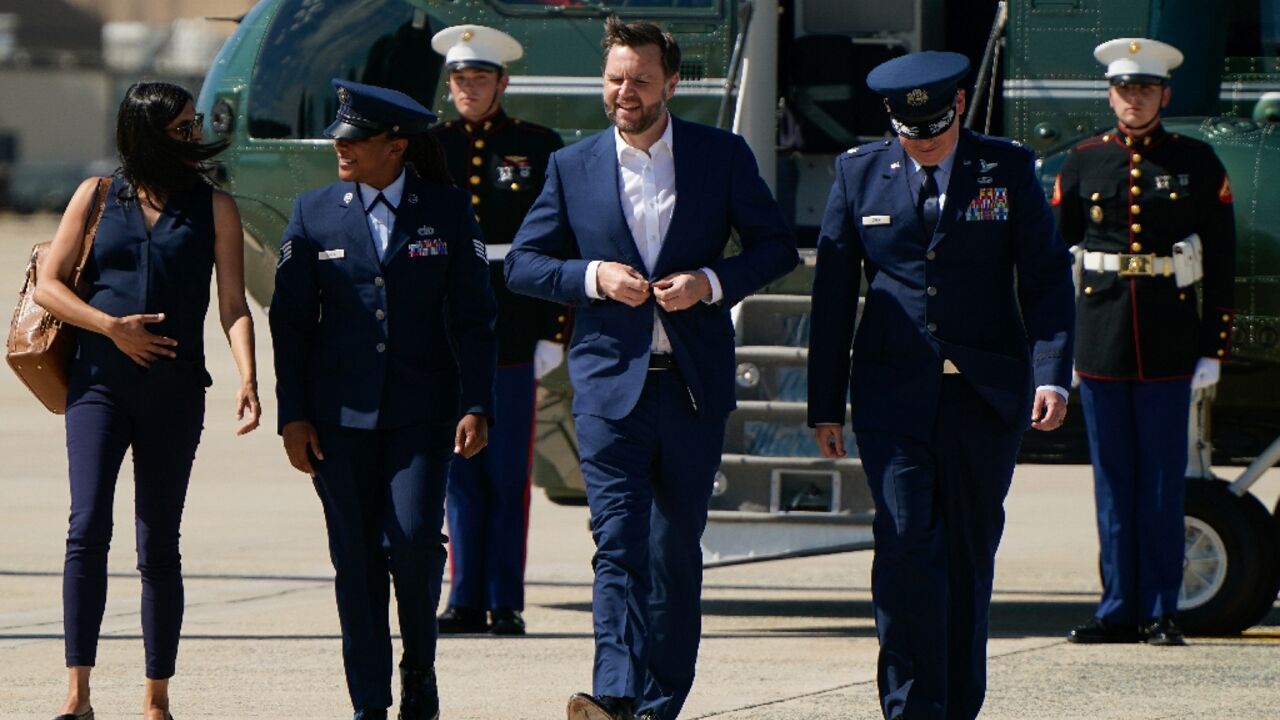 US Vice President JD Vance was traveling to Switzerland to meet with Iranian negotiators for new talks on ending the Middle East war