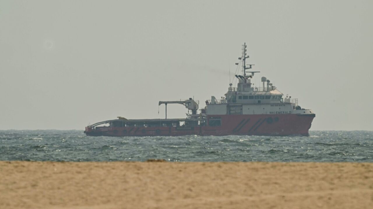 Iran said it was again closing the Strait of Hormuz
