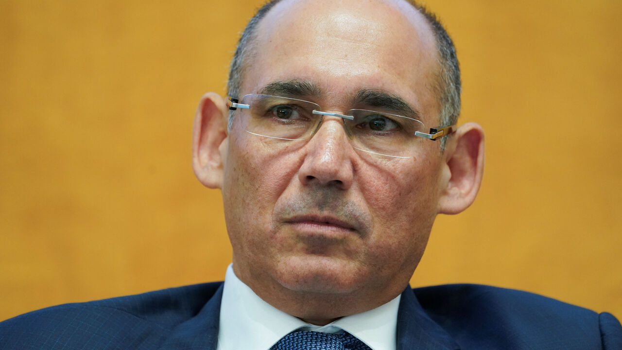 Bank of Israel Governor Amir Yaron during the international Monetary Fund's (IMF) annual research conference on "Global Interdependence" in Washington, U.S., November 9, 2023. REUTERS/Kevin Lamarque/File Photo