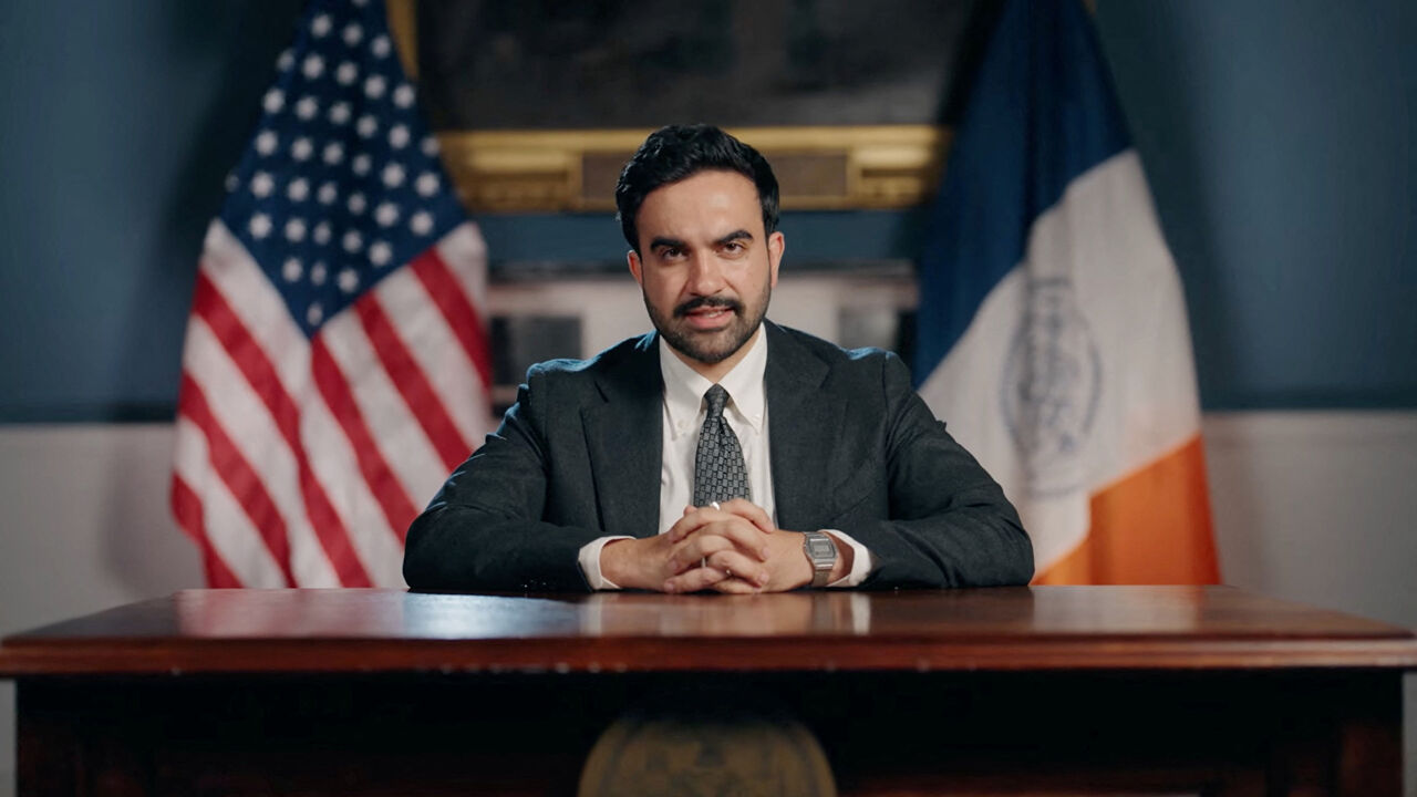 New York City Mayor Zohran Mamdani speaks about Israeli Prime Minister Benjamin Netanyahu at an unknown location, in this still image taken from handout video released July 21, 2026. NYC Mayor's Office via YouTube/Handout via REUTERS