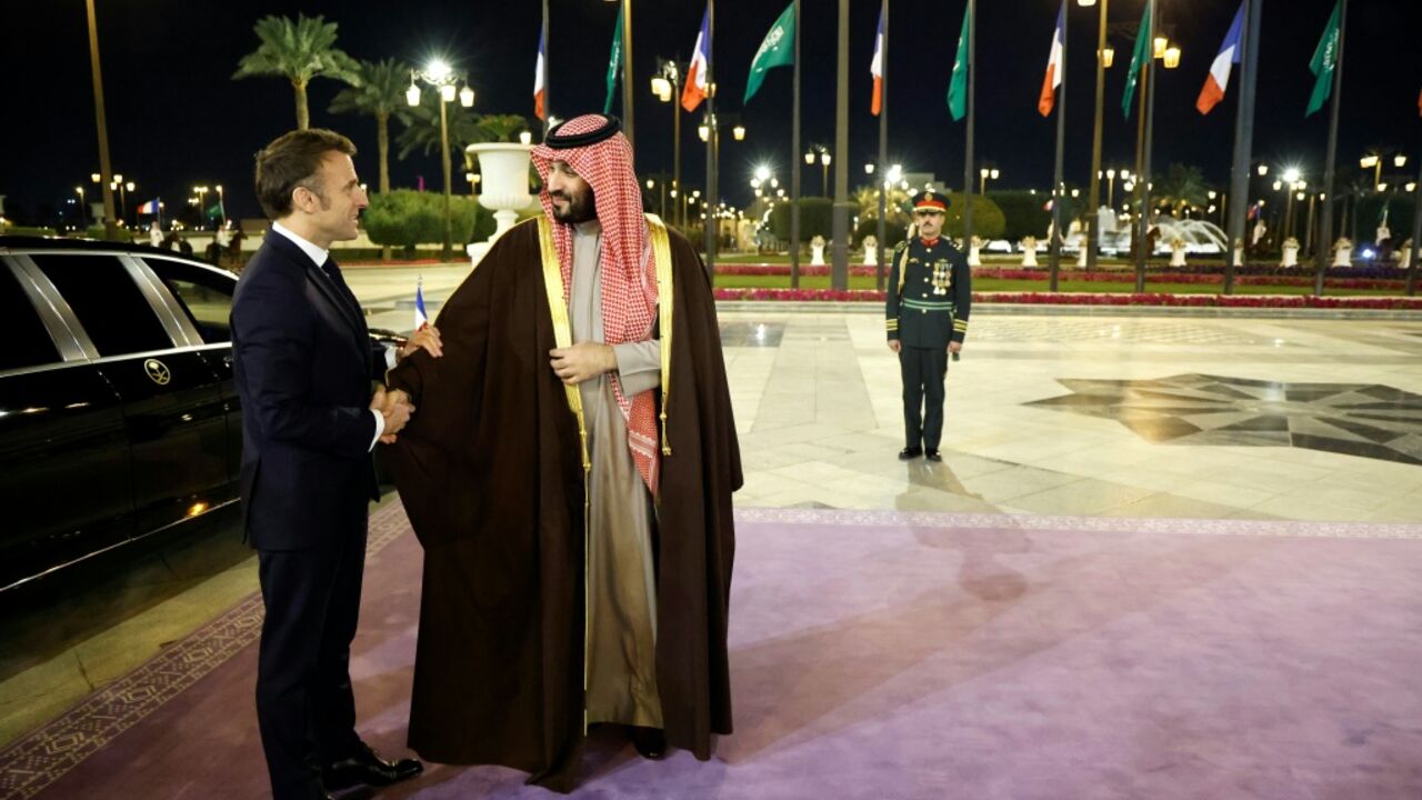 Macron was one of the first Western leaders to meet MBS in Saudi Arabia in the wake of journalist Jamal Khashoggi's killing