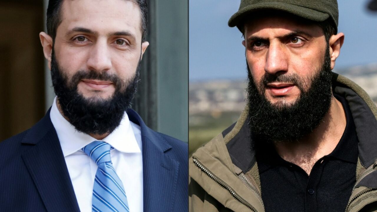 Syrian President Ahmed al-Sharaa led the Hay'at Tahrir al-Sham armed group that was once designated a global terrorist organization by Washington, and he has been feted by the United States since HTS overthrew Syria's ruler in 2024
