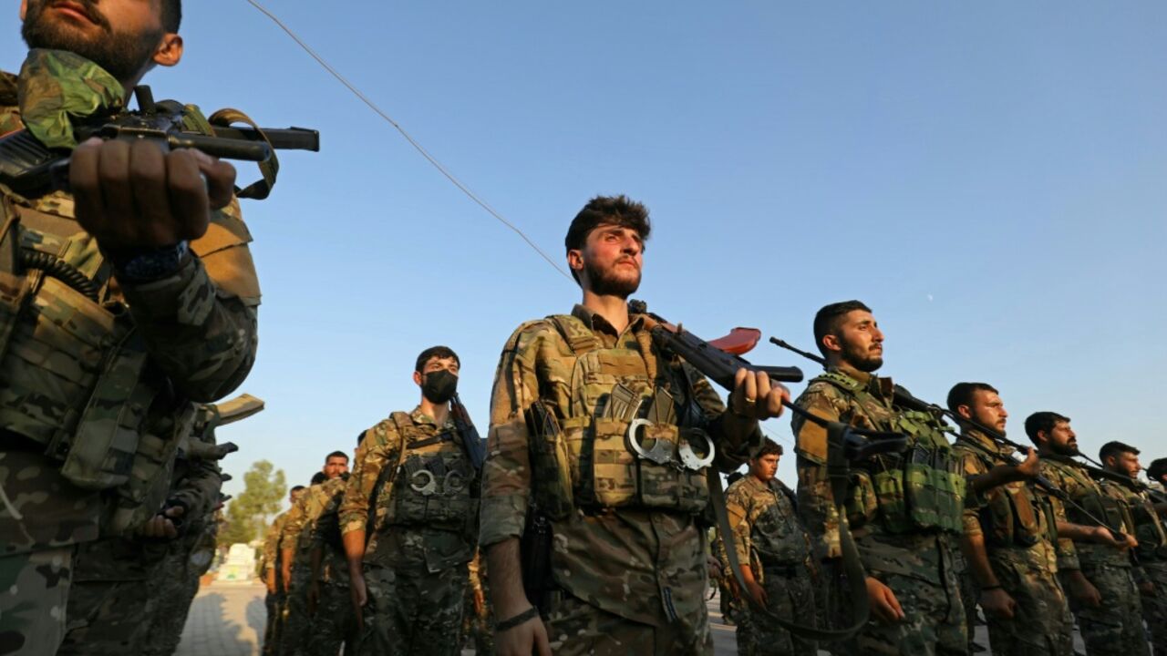 The Syrian Democratic Forces were formed in 2015 at the instigation of the United States, impressed by Kurdish fighters and seeking a partner in the battle against the jihadists of the Islamic State group