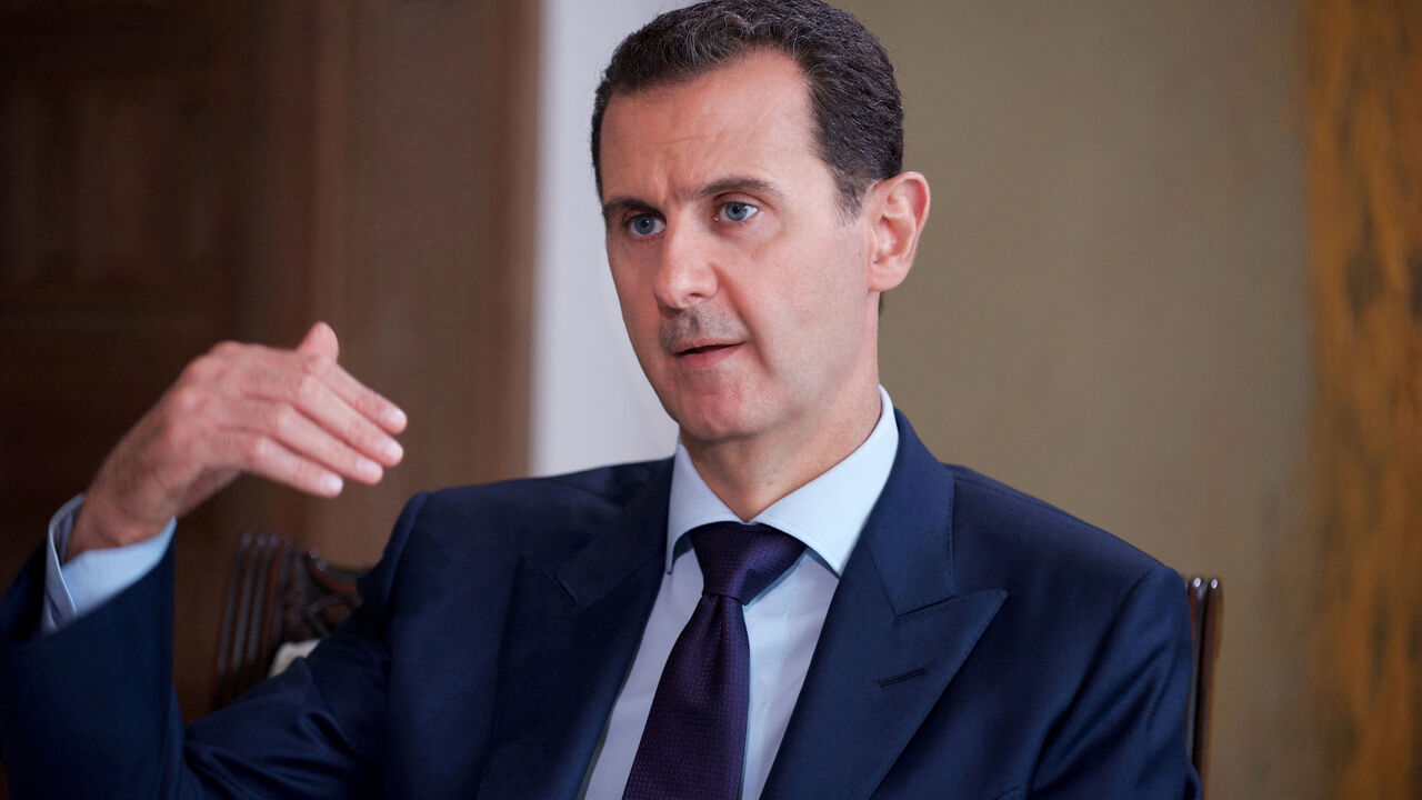 FILE PHOTO: Syria's President Bashar al-Assad speaks during an interview with Australia's SBS News channel in this handout picture provided by SANA on July 1, 2016. SANA/Handout via REUTERS/File Photo