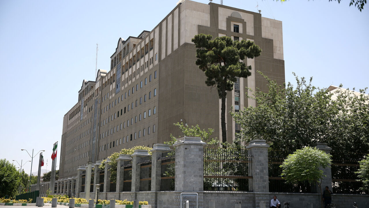 FILE PHOTO: A view shows the parliament's building during a gunmen attack in central Tehran, Iran, June 7, 2017. TIMA via REUTERS/File Photo
