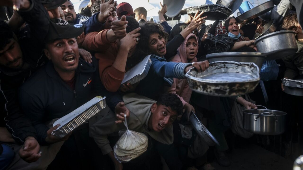 Gazans have been relying on food handouts