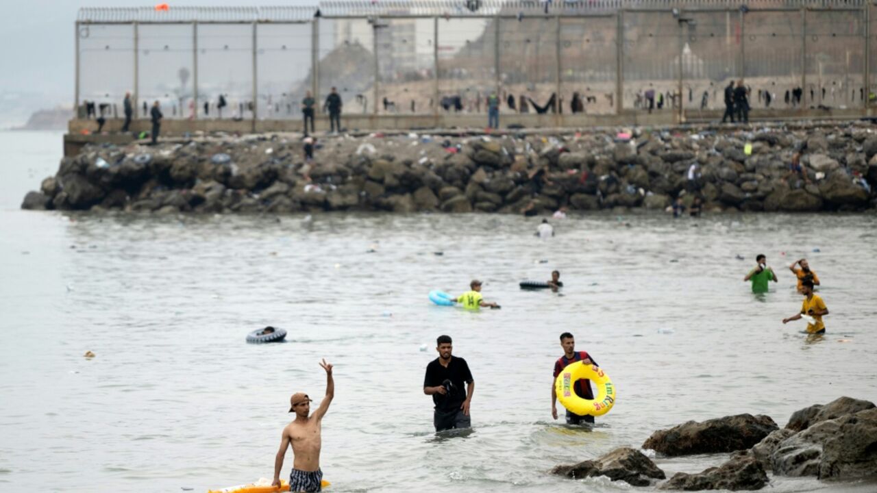 More than 70,000 migrants crossed into Spain's north African territory from Morocco on July 30 and 31