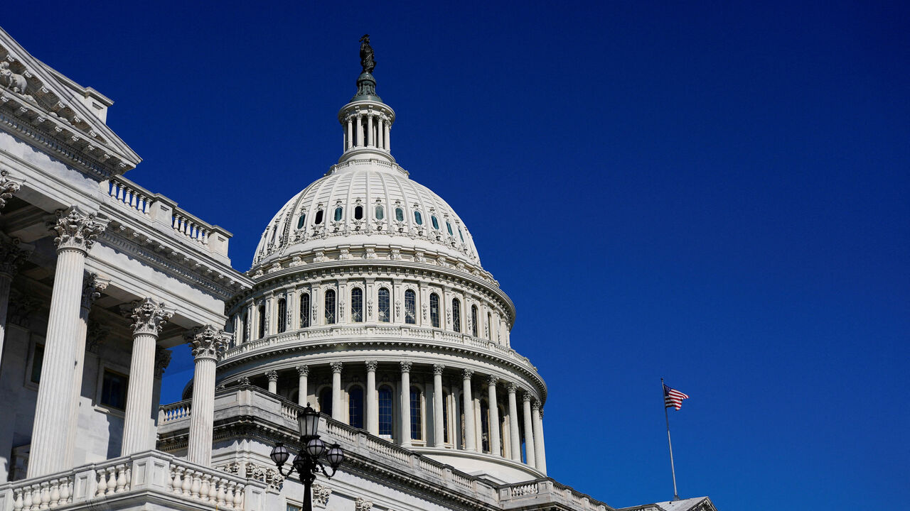 A view of the dome of the U.S. Capitol building, on Capitol Hill in Washington, D.C. U.S., September 19, 2025. REUTERS/Kent Nishimura