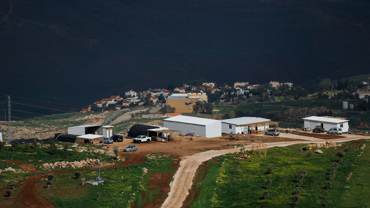 A new Israeli settlement near the Palestinian village of Turmus Ayya in the Israeli-occupied West Bank, February 24, 2026. REUTERS/Ammar Awad