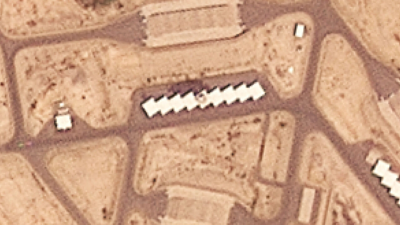 A satellite image appears to show damage to the King Khalid Airbase at Saudi Airbase that Houthis claimed to have attacked on September 8, in this handout picture obtained by Reuters on September 9, 2026/PLANET LABS PBC/Handout via REUTERS